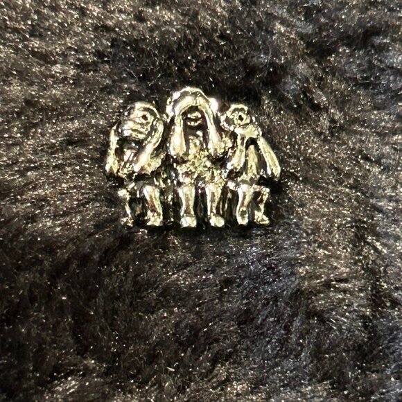 Origami Owl Hear no Evil See no Evil Speak no Evil Monkey Charm - Picture 1 of 2